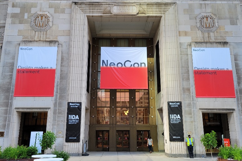 The NeoCon banner